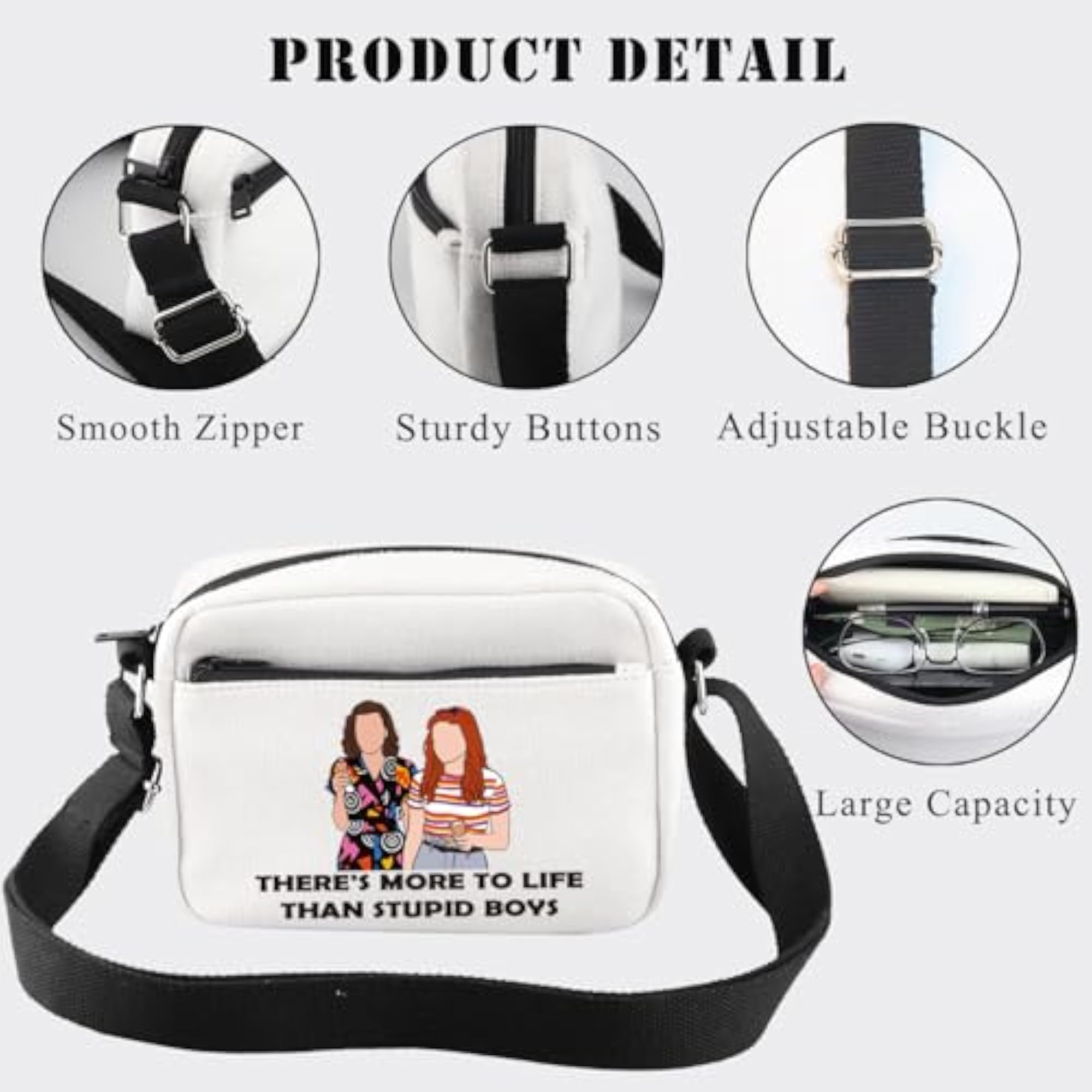 Stranger Merchandise Crossbody Bag Gift for Fans