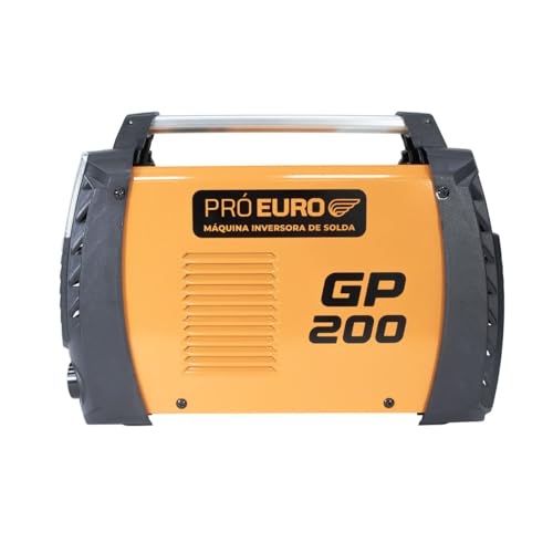 Máquina solda inversora gp 200 bivolt pró euro + máscara automática