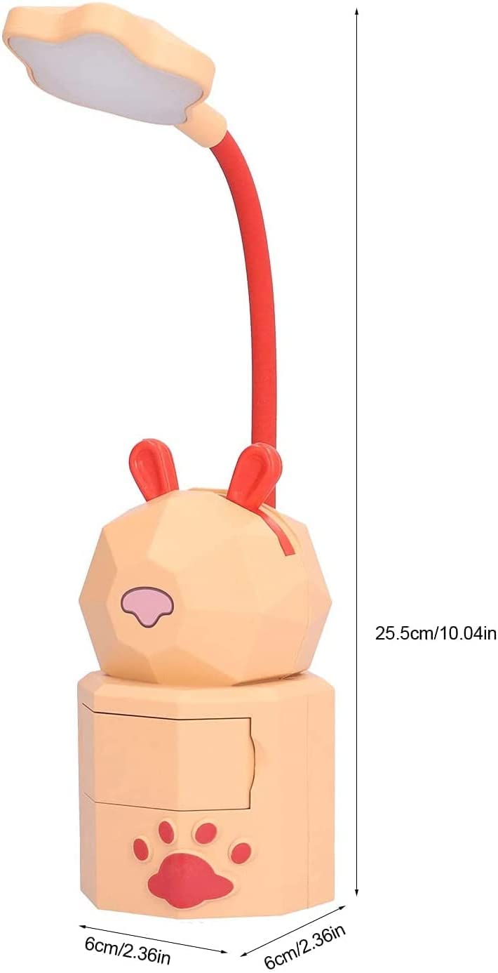 Klemmleuchte Schreibtischlampe USB-Schreibtischlampe, Frei Biegbar, Niedliche Wiederaufladbare Schreibtischlampe Mit Telefonhalterfunktion Für Arbeitszimmer, Familie, Studentenbüro Leselampe Klemmlamp