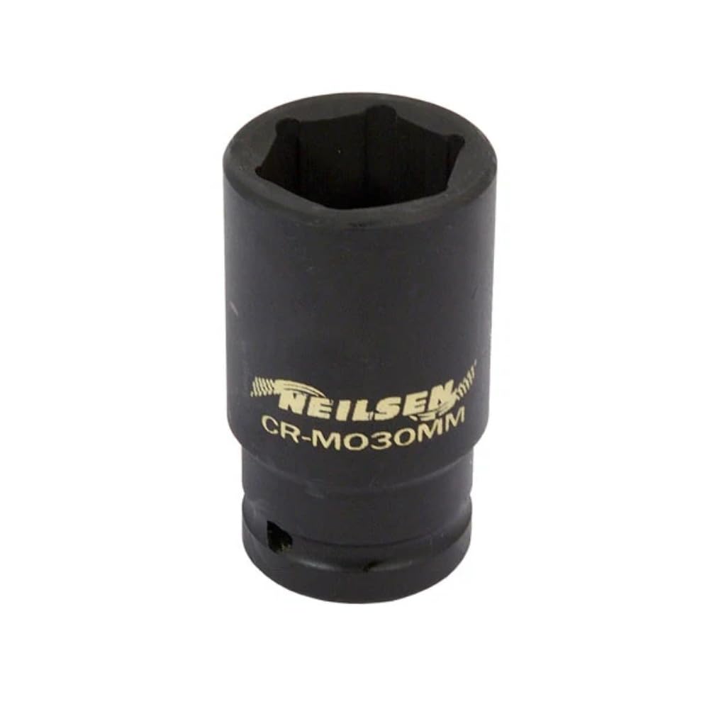 Neilsen Black Ct2426 30Mm Impact Socket 3/4In Drive