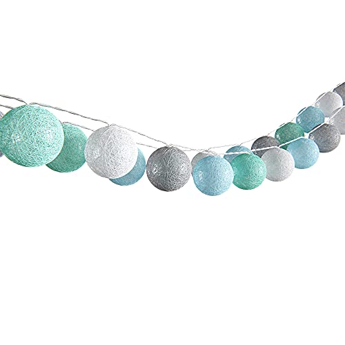 Vicco Lichterkette - Grün/Grau 310x310x310 cm gefertigt aus PVC - Girlande...