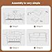 Minimalist Style 3 Seater Sofa, Mid-Century Modern Faux Leather Sofa Couch with Fixed-Shape Iron Frame, Upholstered Couch Chair for Living Room, Office, Apartment (Burgundy, Loveseat Sofa)