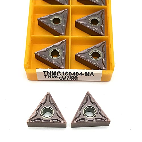 Herramientas para Torno 10pcs TNMG160404 Insertos Carburo miniatura 3
