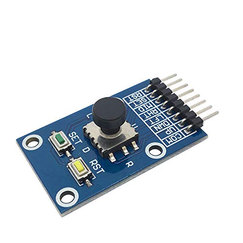 IndustrialField Five Direction Navigation Button Module MCU AVR Game 5D Rocker Joystick Independent Keyboard for Arduino Joystick Module