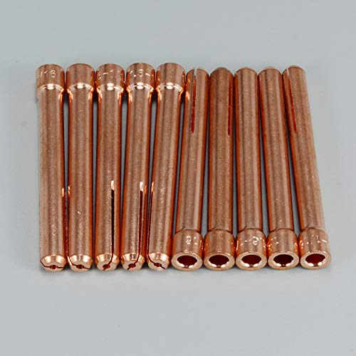 Image of RIVERWELD TIG Welding Collet 10N23 1 /16 inch & 1.6mm Orifice 10pcs | for QQ300 PTA DB SR WP 17 18 26 TIG Welding Torch