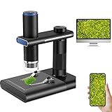 【Herramienta interesante】Este microscopio electrónico no es adecuado para biólogos que lo utilizan en el campo profesional, sino más para padres, profesores, estudiantes, niños, coleccionistas, inspectores de calidad, reparadores electrónicos y curiosos que están interesados en explorar la piel, el cabello, el cuero cabelludo y el mundo microscópico
