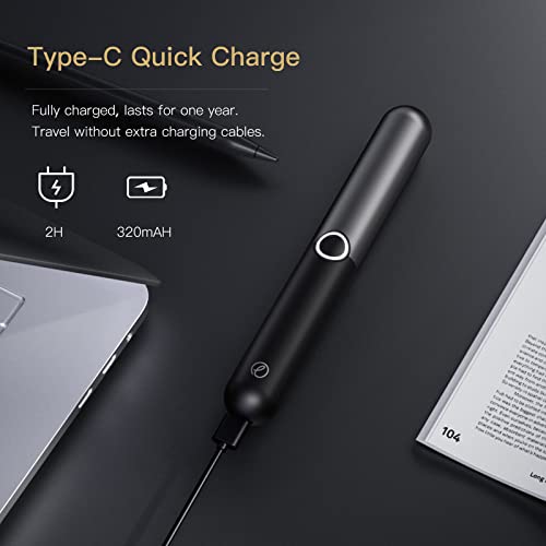 Enchen Electric Ear And Nose Hair Trimmer Cordless Eyebrow Removal Clipper Razor Shaver Trimmer For Men Women Ipx7 Waterproof Type-C Fast Charging With Rechargeable Battery Travel Lock 6000Rpm，Black #TOP5