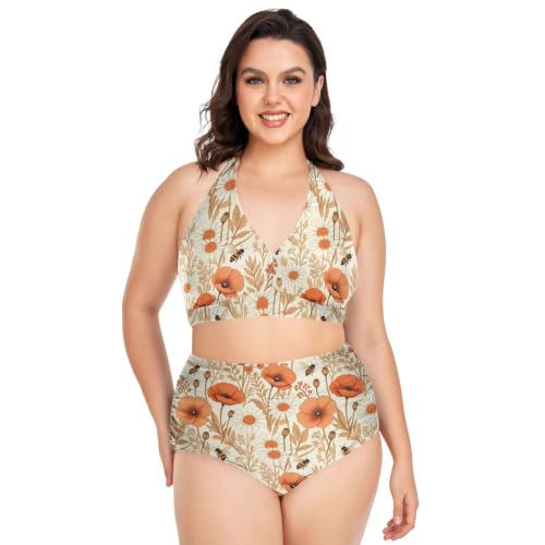 Bikini taille haute réglable pour vos journées farniente au soleil