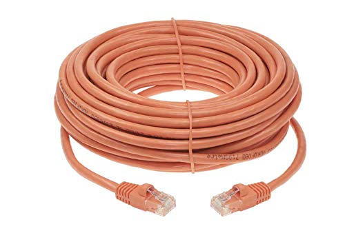 Cable de red SF Cable Cat 6 UTP 50 ft naranja miniatura 1