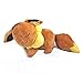 PQWI Juguetes Blandos 35Cm Eevee Peluche Tomy Pokemon Durmiendo Eevee Peluche, Lindo Muñeco PP Algodón Navidad Cumpleaños Regalos