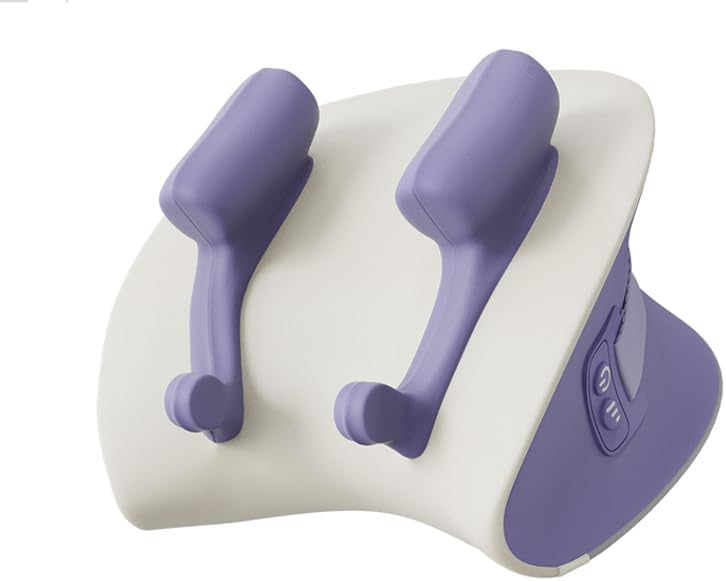 Shiatsu Masajeador de cuello con calor, almohada eléctrica de masaje de tejido profundo con temporizador de 10 minutos para alivio del dolor