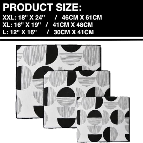 Holevoo DDYS240315 Dish Drying Mat Set Of 3 thumb #1