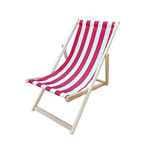 Surun Beach Chair Wooden Garden Lounger Beach Chair Relaxation Chair
