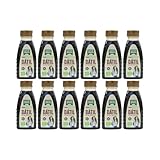 NaturGreen - Sirope de Dátil Ecológico, Pack 12 x 250 g, 100% Natural, Sin Gluten, Sin Lactosa, Sin Azúcares Añadidos, Ideal para Cocina, Endulzante Natural