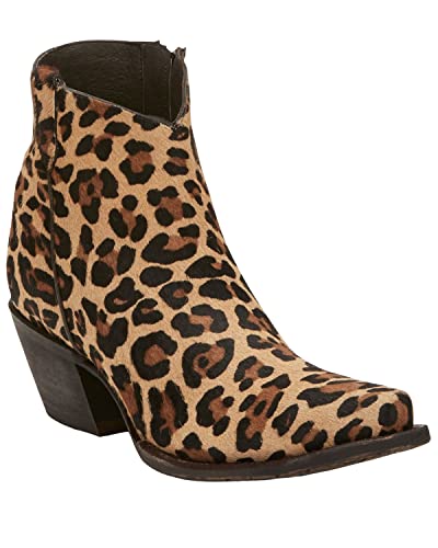 Tony Lama Women's Anahi Wildcat Fashion Booties Snip Toe - Vf6044
