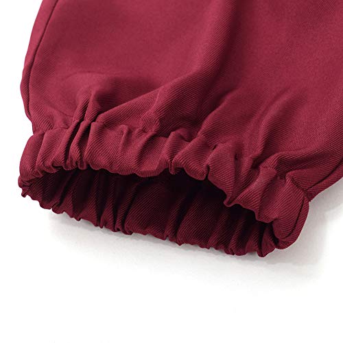 Bpurb Boys Colonial Costume 18Th Century Colonial Boys Costume Boys Colonial Pants Boys Knicker Pants Size 7 8 10 12 14 16 (Wine, 7) #TOP6