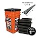 Quick Dam Grab & Go Flood Kit includes 5- 10ft Flood Barriers in Bucket