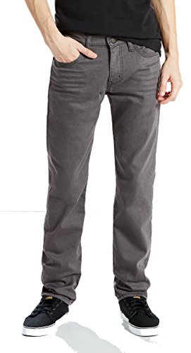 Levi's Men's 511 Slim Fit Jeans (Regular and Big & Tall), Grey Black 3D-Stretch (Waterless), 30W x 32L
