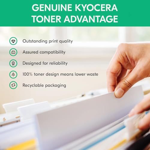 Image of KYOCERA TK-5242K Black Toner Cartridge for M5526cdw / P5026cdw Model Laser Printers (1T02R70US0)
