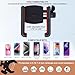 Efocakiox Golf Cart Phone Holder[Big Phones Friendly], Rotatable Universal Phone Mount Holder Compatible with iPhone/Samsung/Pixel and Smartphones, Golf Cart Accessories for EZGO Club Car Yamaha