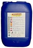 Distaccante selettivo della ruggine a base acqua per ferro, acciaio, ghisa e cromature - Inibitore della corrosione a breve termine – rimuove anche rivestimenti superficiali quali bruniture, parkerizzazioni, bluing e fosfato di zinco in circa 30 minuti - Densità >1.042 kg/Lt - Consumo 60 gr/Lt – Rapporto di diluizione con acqua massimo fino a 1:1