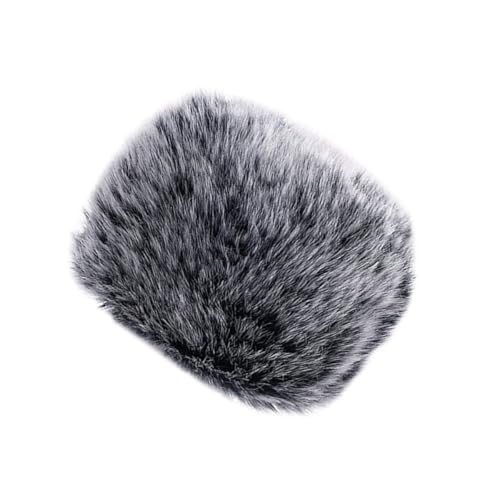 Cabilock Copertura per Microfono in Peluche Anti-schizzi Adatta per Ktv Registrazioni Conferenze Interviste e Spettacoli Teatrali Facile da Indossare e Togliere