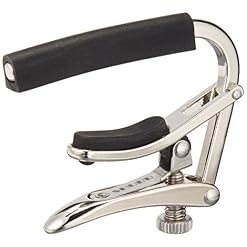 Shubb C1 Capo original pour Guitare Argenté Standard - Les Beatles, Paul McCartney, John Lennon, RIngo Starr, George Harrison