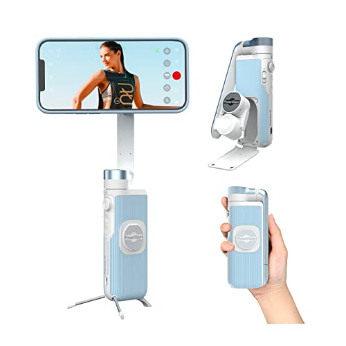 Amazon | PowerVision スマートフォン用ジンバルカメラ - 3軸