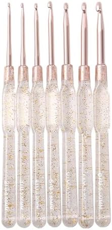 Junifeey Materials Crochet Hook Set Easy Handle Wear Long Time Crafting Tool Crochet Hook