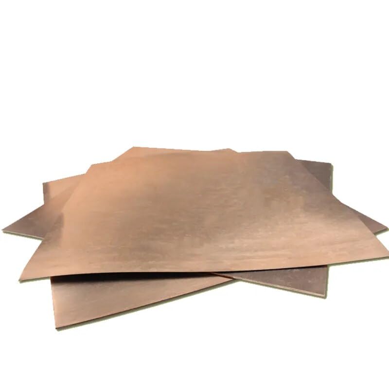 Placa de chapa de bronce 100 x 200 x 0.5 mm miniatura 4