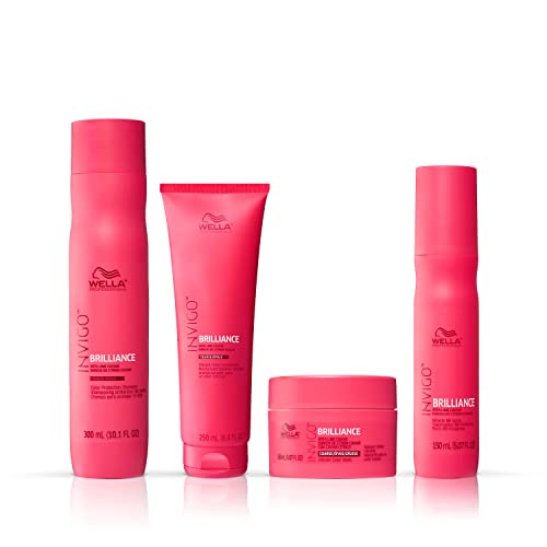 Wella Professionals Invigo Brilliance Hair Mask For Coarse Colored Hair| Conditioning Treatment thumb #6