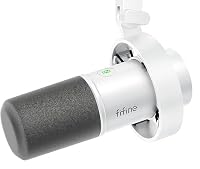 FIFINE – FIFINE XLR Studio Mikrofon Dynamisches, USB Microphone PC fü
