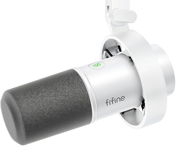 FIFINE USB Studio Microfoon voor PS4 PS5 Mac