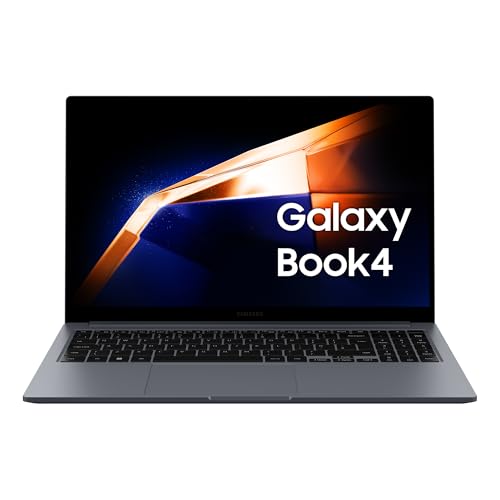 Samsung Galaxy Book4, 3 Anni di Garanzia, Processore Intel Core 7, 16GB RAM, 512GB, Laptop 15.6" LED IPS Full HD, Windows 11 Home, Gray [Versione Italiana]