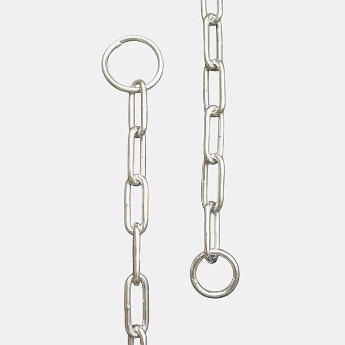 Stainless Steel Multipurpose Chain – 1.5 Feet (Pack of 2) - Heavy-Duty Polished Chains for Gate, Fence, Luggage, Cycle, Bike – Strong Mild Steel Security Chain – Gate Lock Chains-image-14
