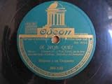  Antiguo Disco Pizarra - Old Slate Disc :MIGNON Y SU ORQUESTA : Dí ¿por qué? (foxtrot); Duermete (tango-slow)