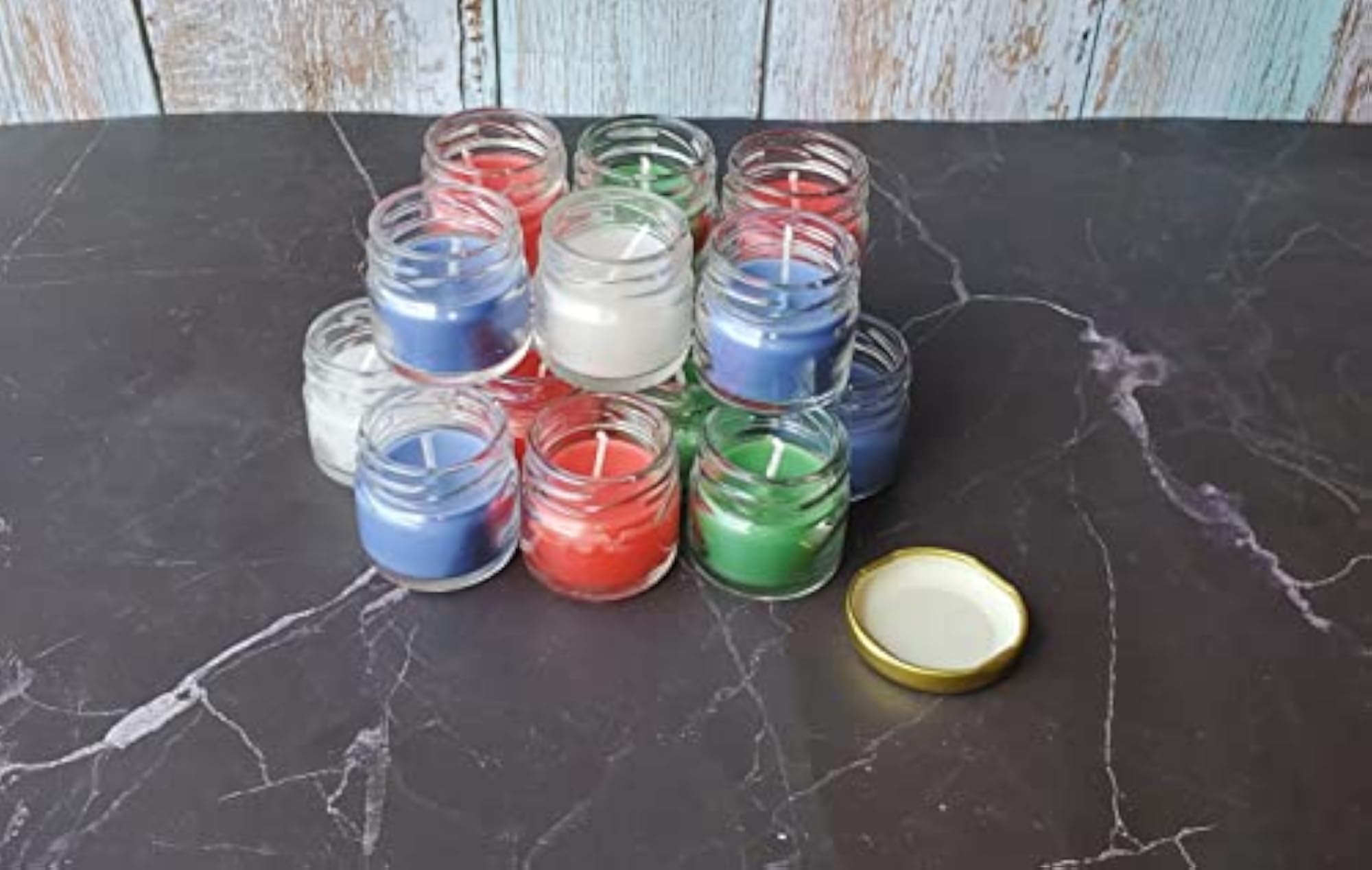 Soy Wax Scented Mini Jar Candle Set