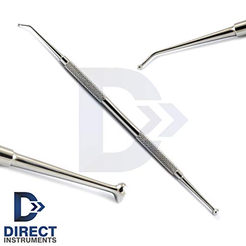 Professional Dental Filling Instruments Amalgam Composite Plastic 17 Pieces Restoration Smooth Plugger Westcott Flat Plastic Spatula Ball Burnisher #TOP1