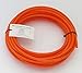 Wąż do lodówki, 10 m, pomarańczowy 6,4 mm (1/4"), wąż wodny do lodówki, filtra wody, odwróconej osmozy, akwarium