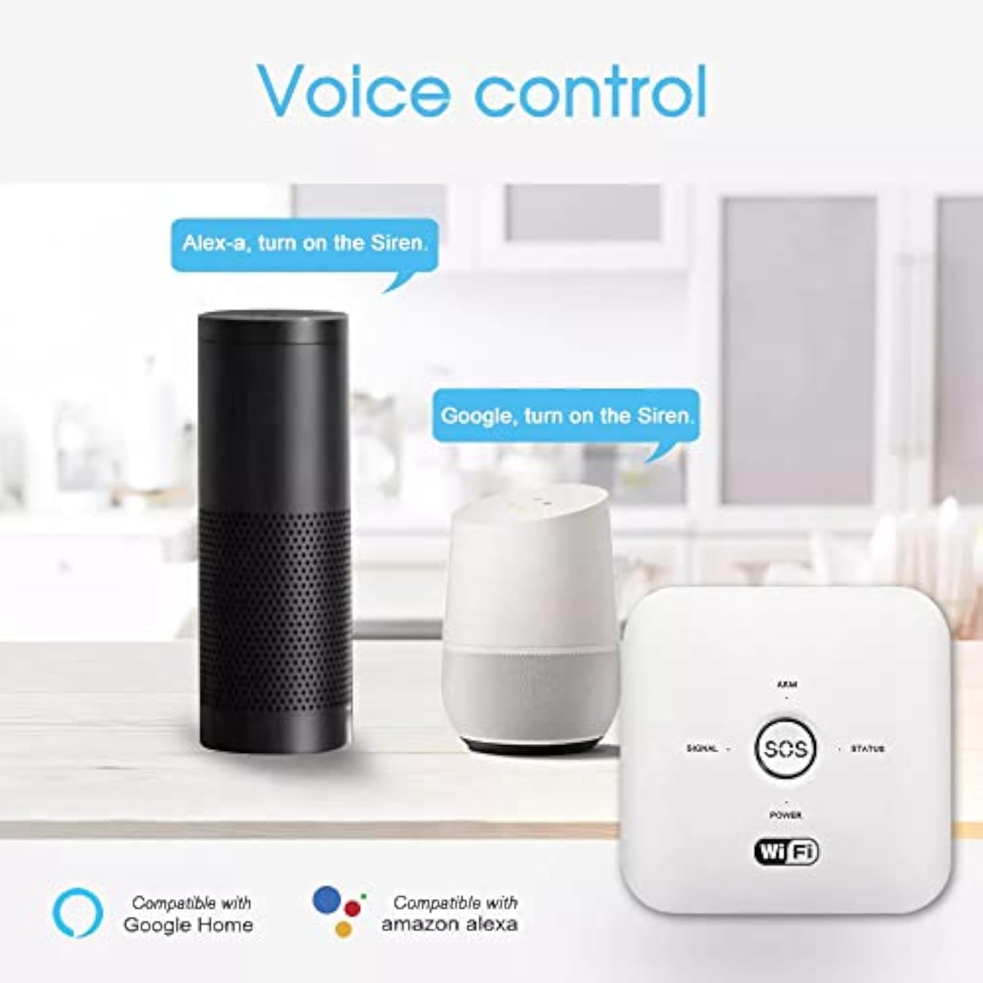 Wireless Smart Security Alarm System with Remote Tag
