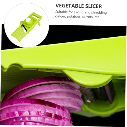 Cortadora manual multifuncional de verduras VICASKY verde miniatura 4