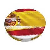 Imbottitura focalizzata sul comfort: la schiuma interna ad alta densità fornisce una barriera ammortizzata che assorbe la pressione per una seduta più rilassata. Questa protezione per sgabello stampata con bandiera della Spagna è ideale per coloro che trascorrono molto tempo a lavorare o cenare su sgabelli alti