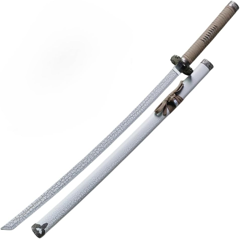 Wooden Sword, Bamboo Sword, With Sheath, Iaido Sword, Kara-Yoko Sword, Bamboo and ABS, Retro Japanese Style, For Self Defense, Tachi Sword, For Practice, Indoor, Muscle Training, Stage Tool