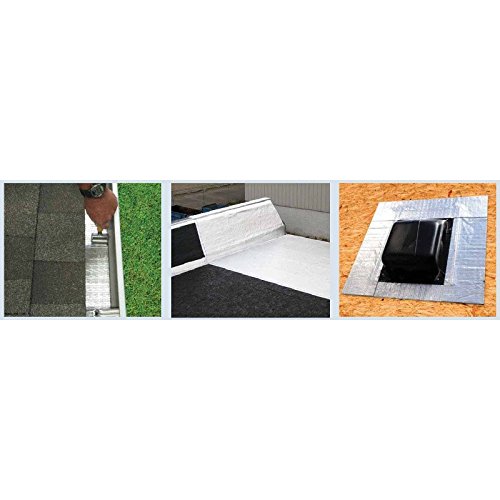 Mfm Peel & Seal Self Stick Roll Roofing (1, 6In. Aluminum) #TOP4