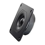 HiFi Hochtöner mit einer Seidenkalotte, quadratische Ausführung