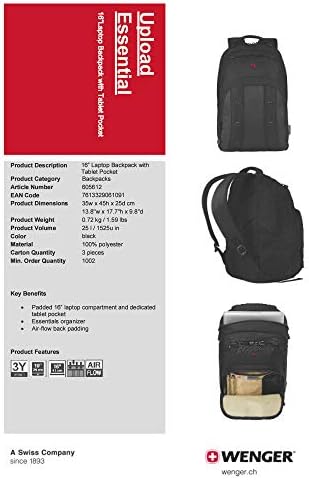 wenger upload backpack