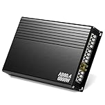 4-Channel Car Audio Amplifier - 5800W Super Bass Subwoofer AMP, 12V Stereo Audio Enhancer for Cars & Trucks