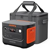 Jackery ポータブル電源 1000 New 収納バッグ付き 2点セット 1070Wh 1時間満充電 リン酸鉄 10年長寿命 定格出力1500W 瞬間最大3000W 防災 家庭用 アウトドア用 車中泊 UPS機能 アプリ遠隔操作 純正弦波 AC100V 50Hz/60Hz対応