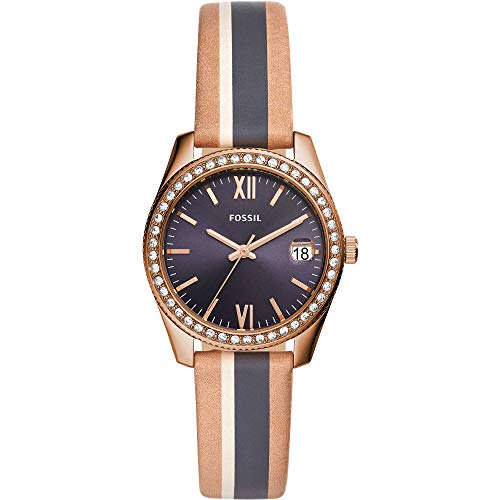 [prv]Fossil Womens Analogue Quartz Watch with Leather Strap ES4594[sAi]