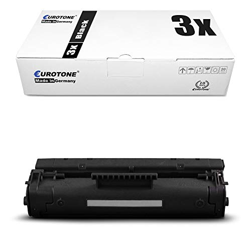 Toner Canon LBP-P 420 Eurotone EP22 Noir (Lot de 3 cartouches 1550A003)
